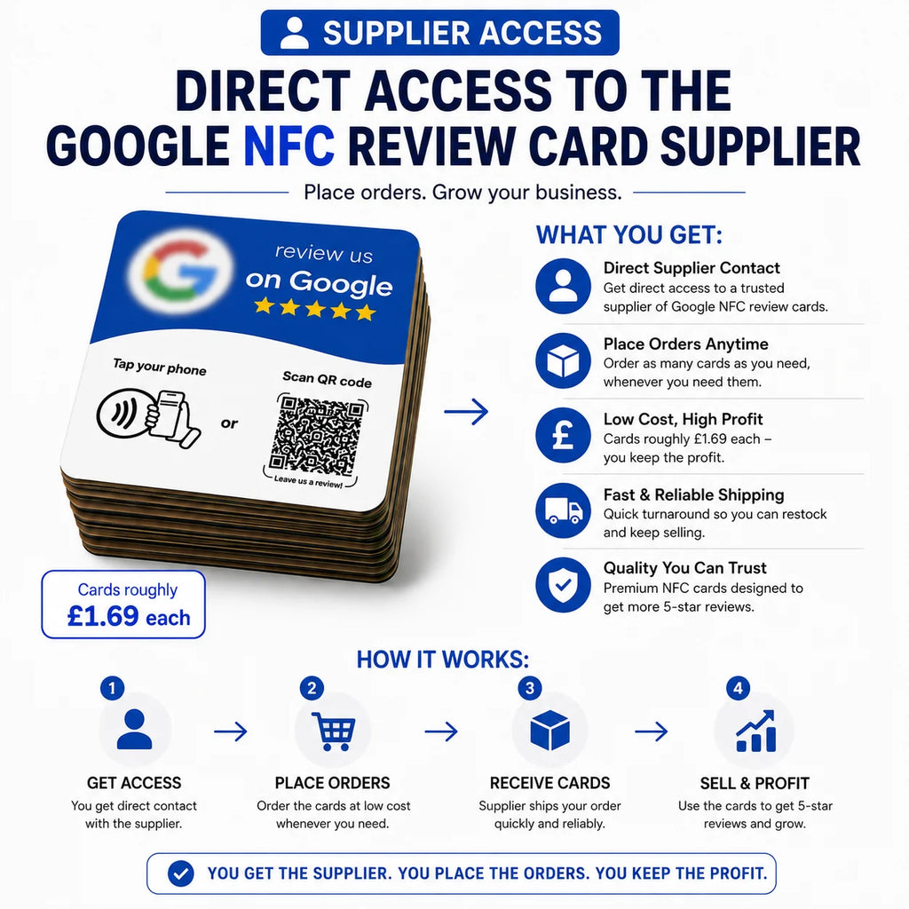 Google Review Card — Direct Supplier Access